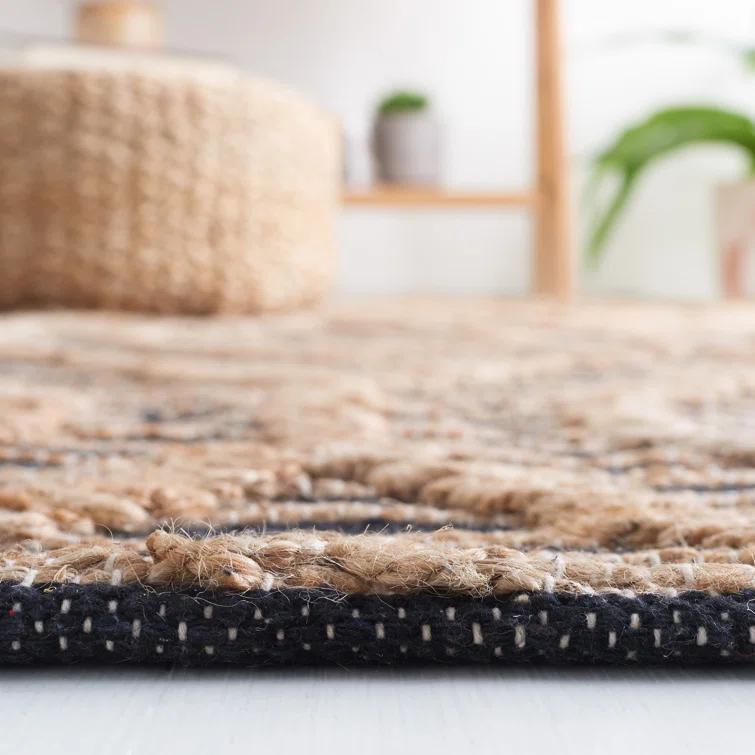 Safavieh Natural Fiber Flat Weave Jute And Cotton Geometric Rug