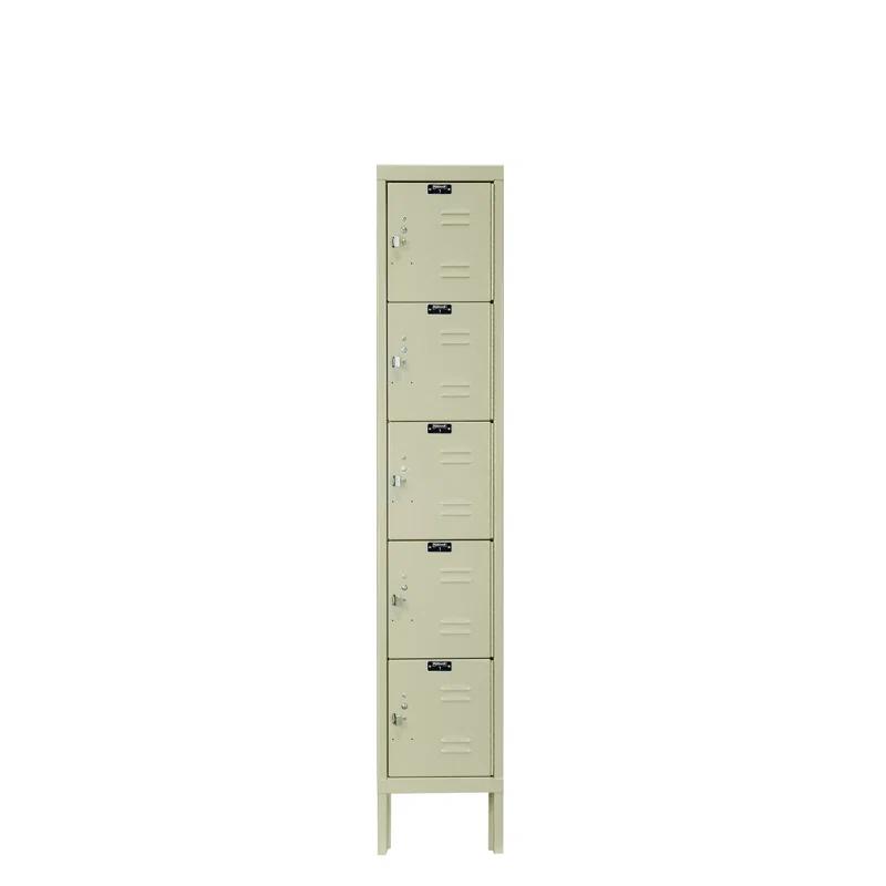 Hallowell Premium Metal 5 - Tier 12'' Employee Locker