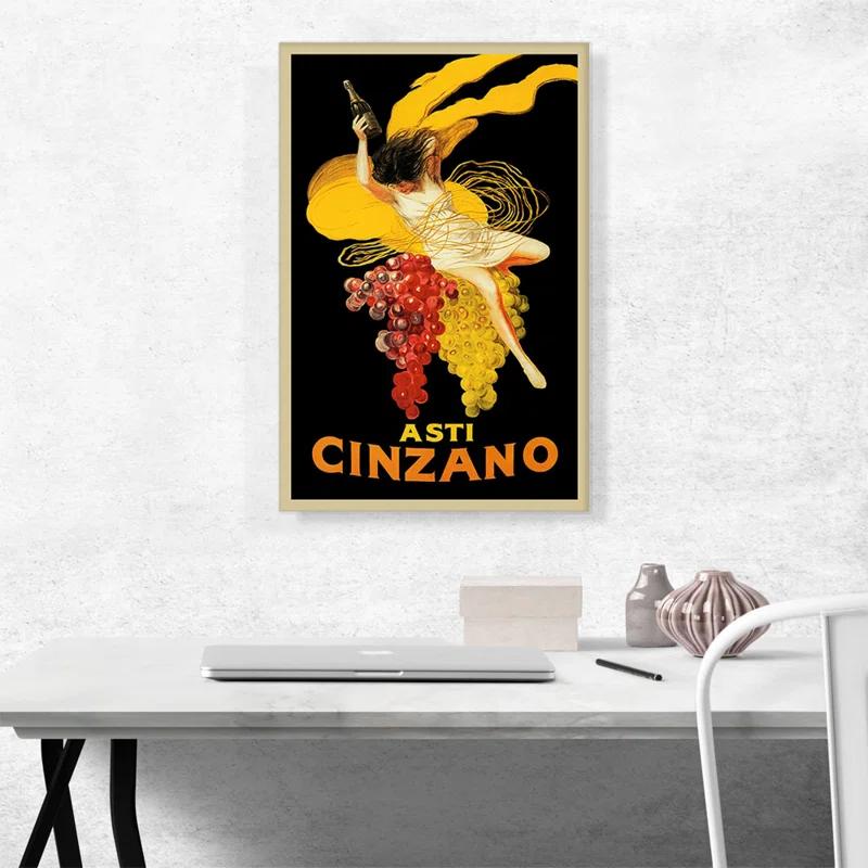 ARTCANVAS " Asti Cinzano 1920 " by Leonetto Cappiello