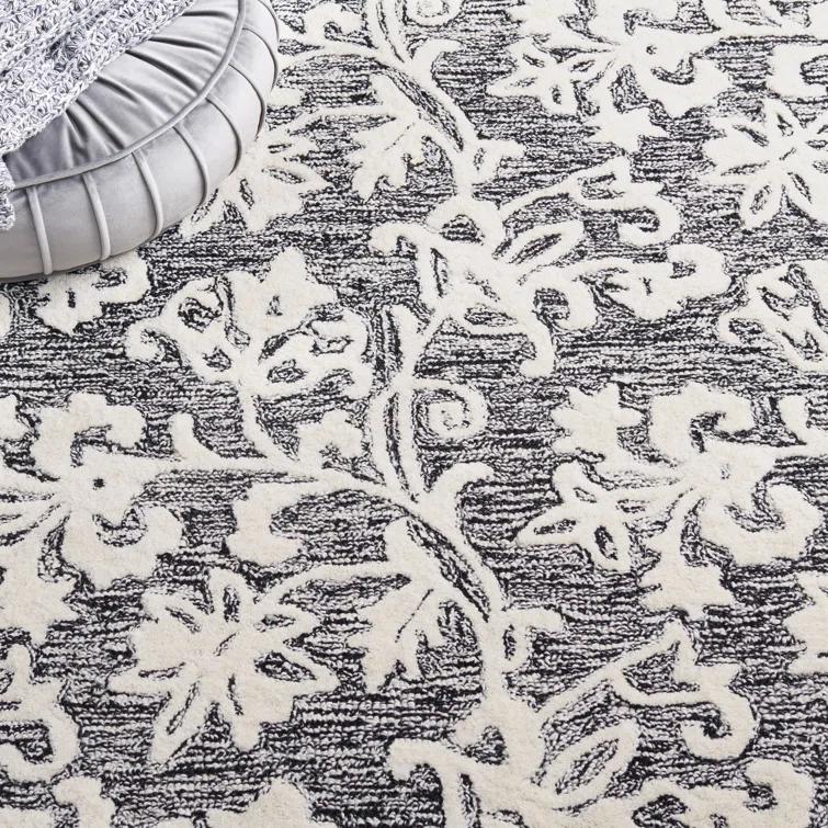 Martha Stewart Rugs Msr Metro Martha Stewart Hand Tufted Wool Pile Floral Rug