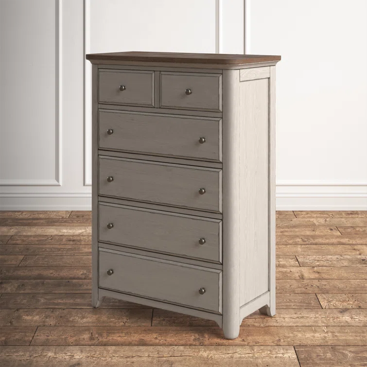 Sand & Stable™ Harlowe 38'' W 5 - Drawer Dresser