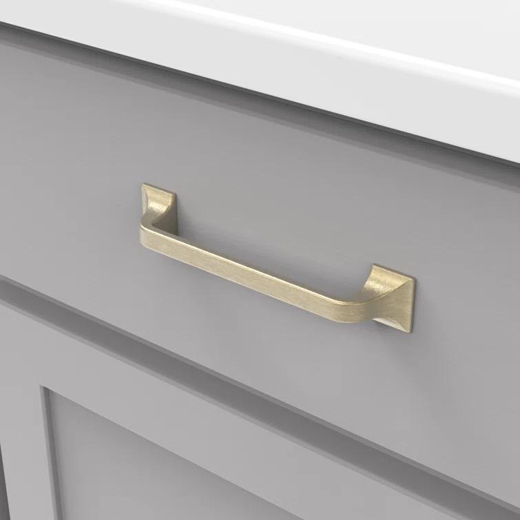 Hickory Hardware Forge  Kitchen Cabinet Handles, Solid Core Drawer Pulls for Cabinet Doors, 5-1/16" (128mm) (Set of 10)