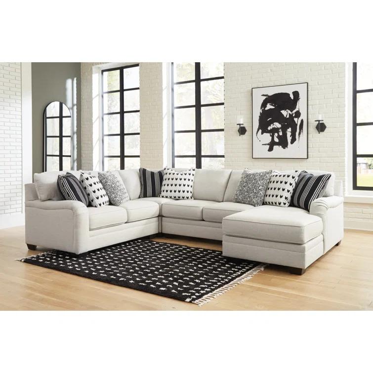 Wildon Home® Genneth 4 - Piece Upholstered Sectional
