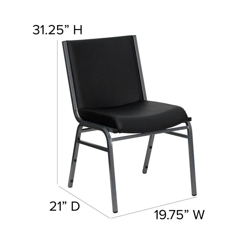 Flash Furniture Gunther Heavy Duty Stack Chair (Set of 4)