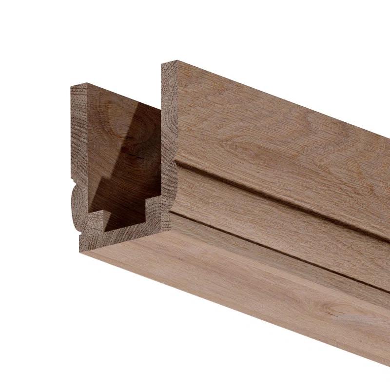 Traditional Profile Box Beam Natural White Oak 5" X 5-1/2" X 92"