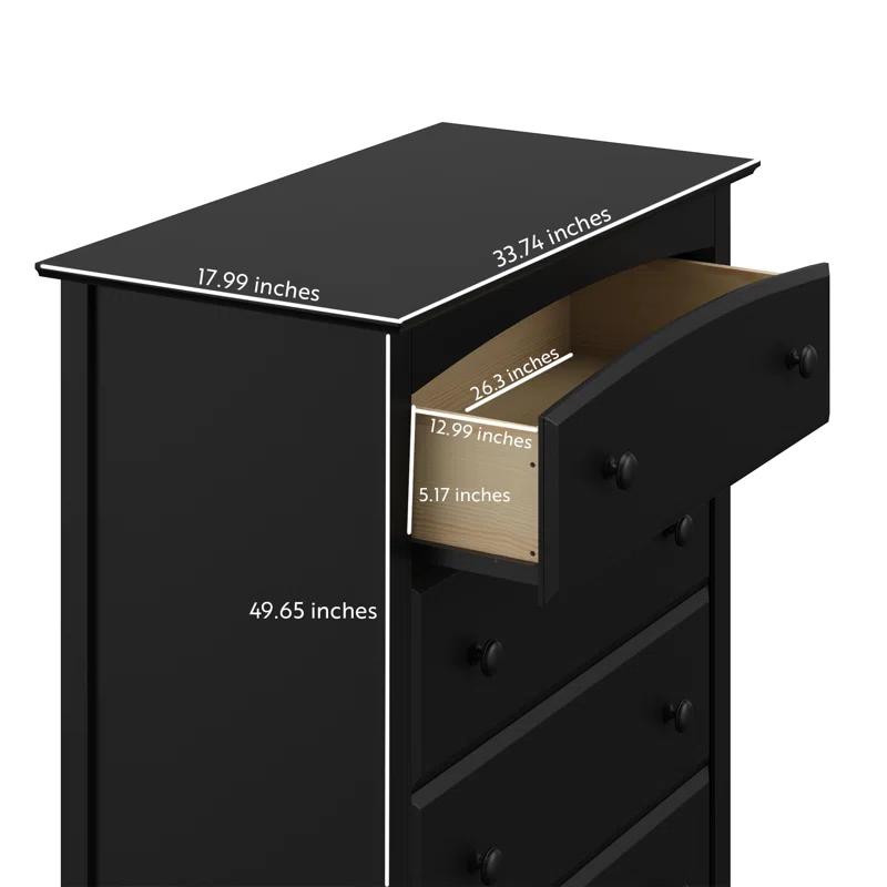 Storkcraft Kenton 5 Drawer Chest & Reviews | Birch Lane