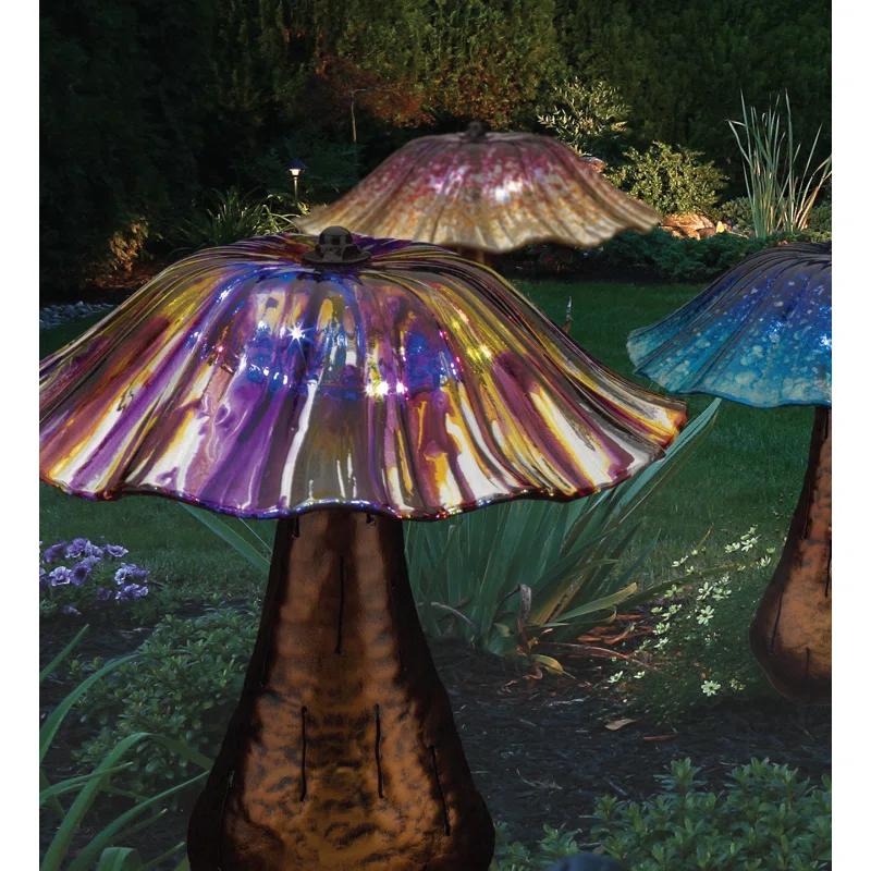 Regal Art & Gift Solar Toadstool Stake