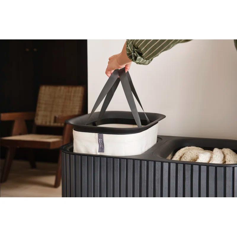 Joseph Joseph Joseph Joseph Tota Luxe 90-liter Bamboo Laundry Separation Basket