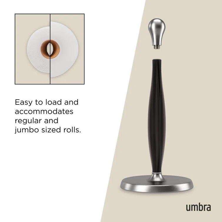 Umbra Metal Freestanding Paper Towel Holder