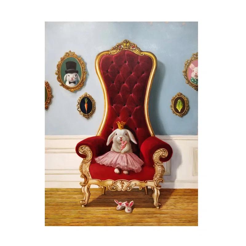 Trinx " Little Princess " by Lucia Heffernan Painting Print