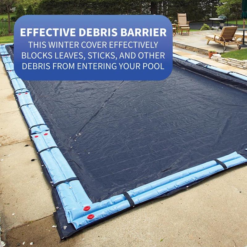 Blue Wave Products 8-Year Rectangular In Ground Pool Winter Cover