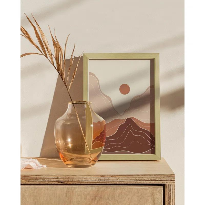 Haus and Hues Aluminum Frame (Set Of 1) Metal Picture Frame