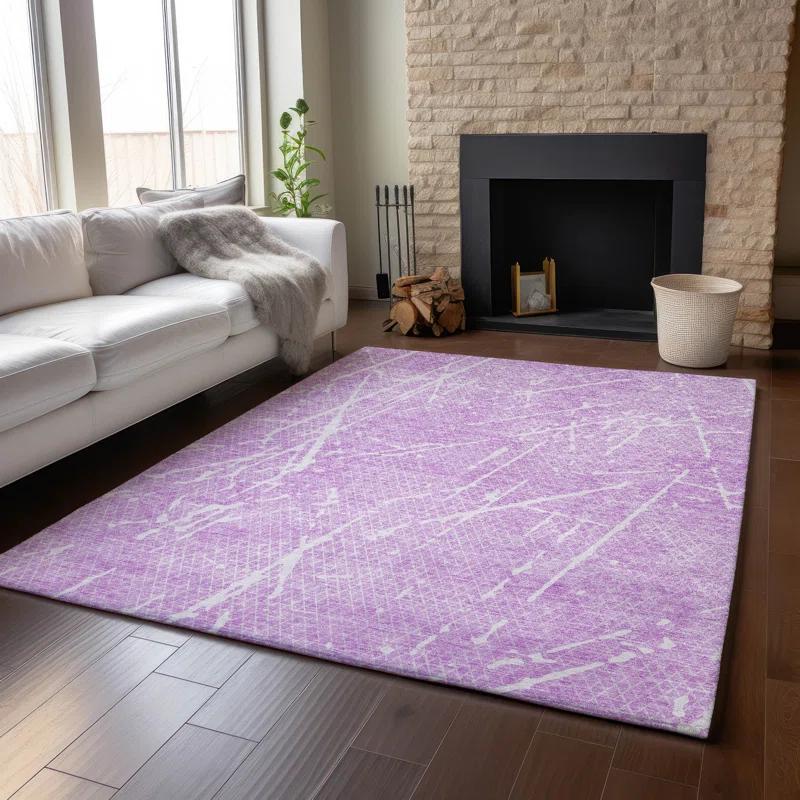 Premium Machine Washable Cerrito Lilac Rug
