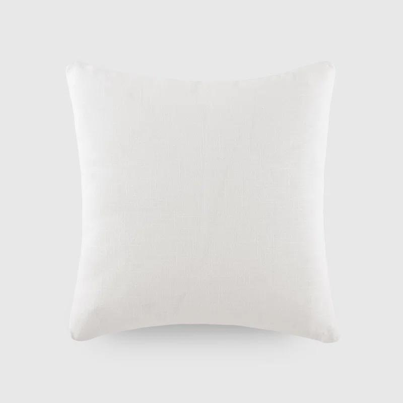 Becky Cameron Solid Cotton Throw Pillow
