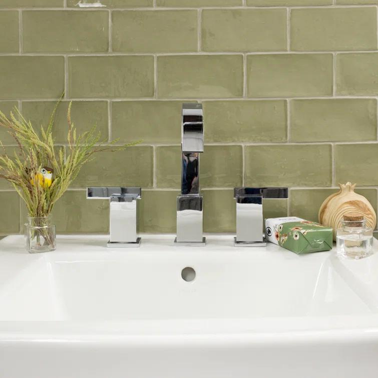 Barcelona 3x6 Blanco Polished Ceramic Subway Wall Tile (5.38 Sq. Ft. / Case)