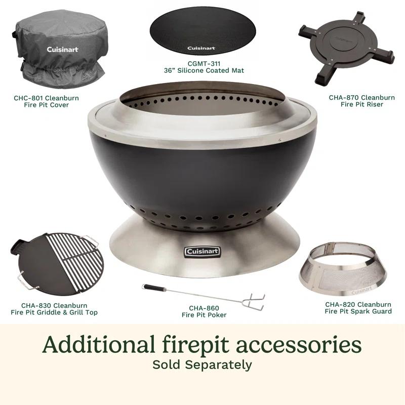 Cuisinart 24" Cleanburn Smokeless Fire Pit