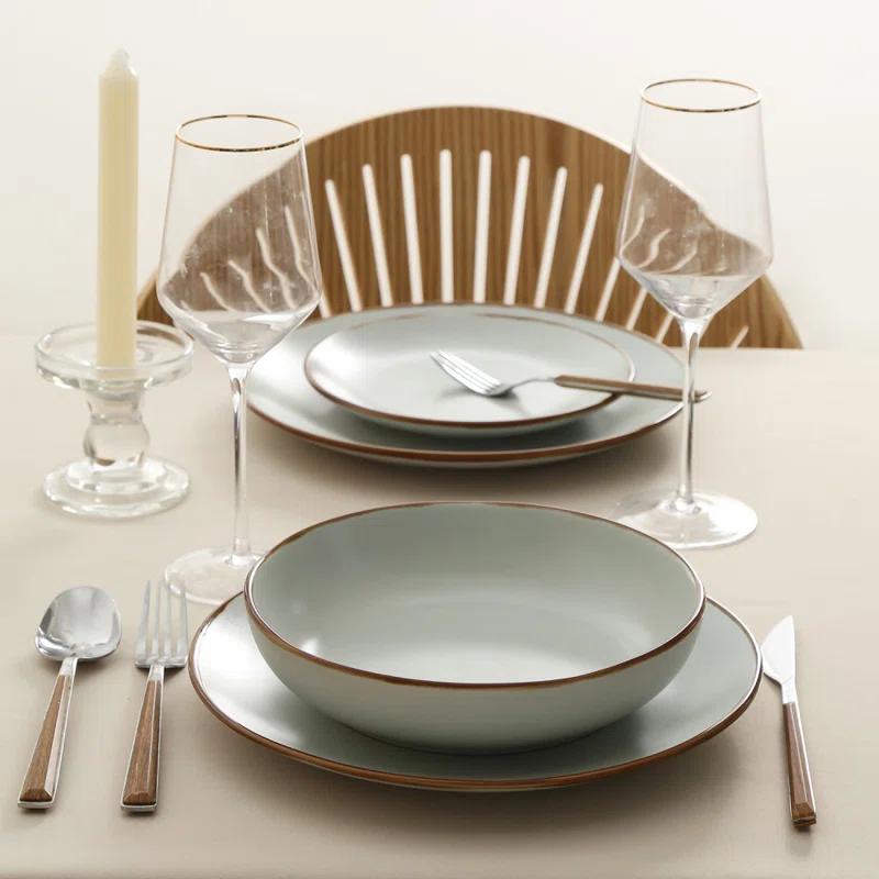 Stone Lain Brasa 32-Piece Dinnerware Set Stoneware