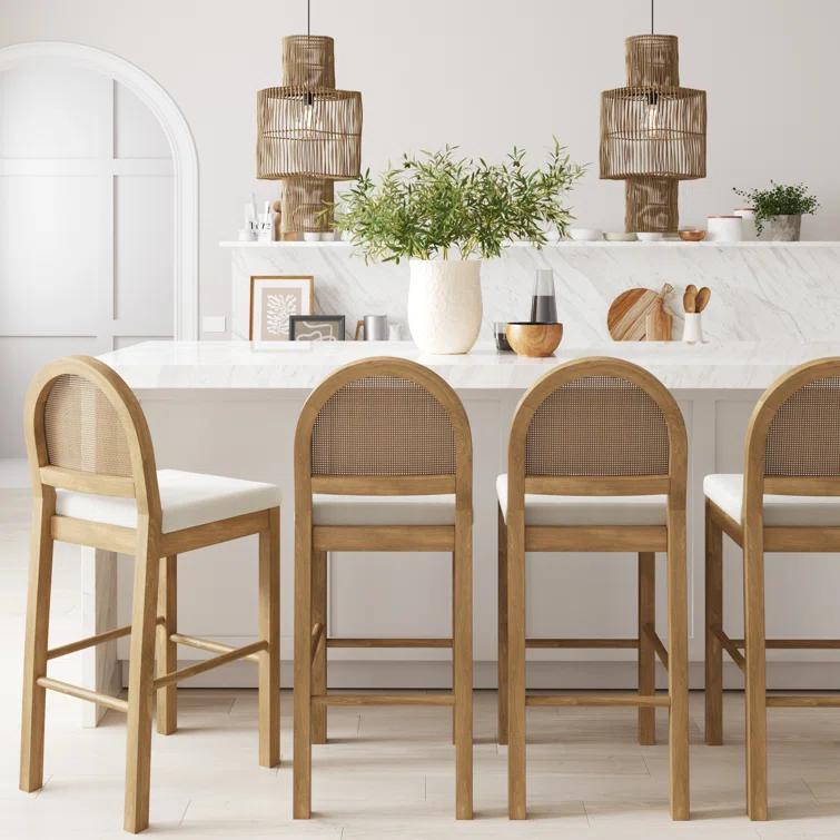 Nathan James Boucle Counter Stool