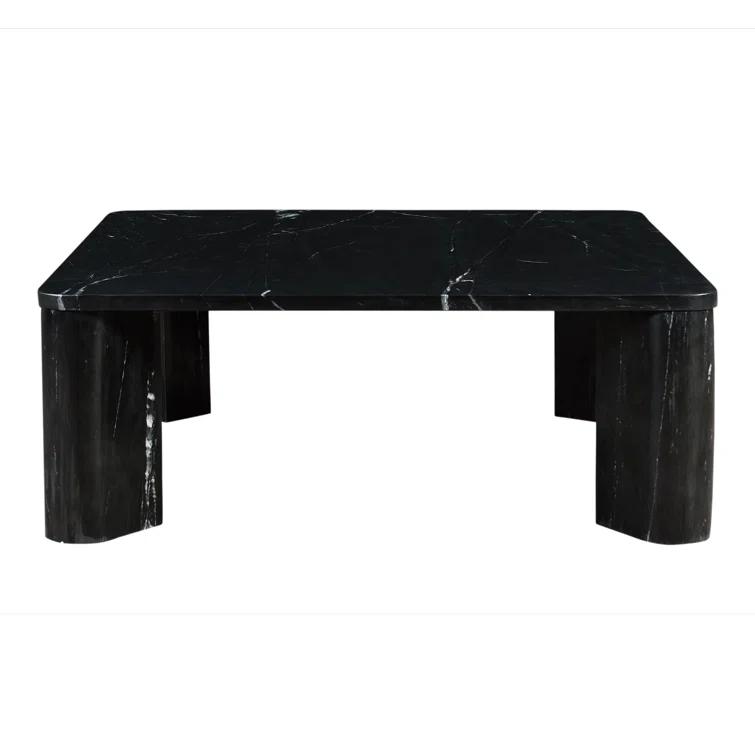Cato Coffee Table - Black Marble