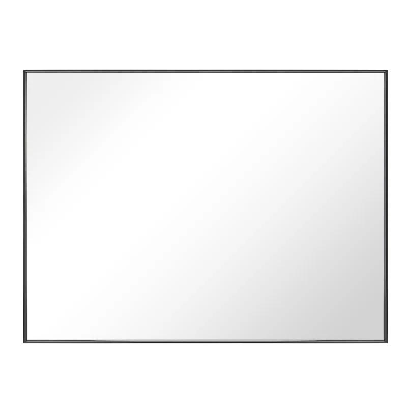Modern & Contemporary Rectangle Bathroom Vanity Mirror Metal Framed Wall Mirror