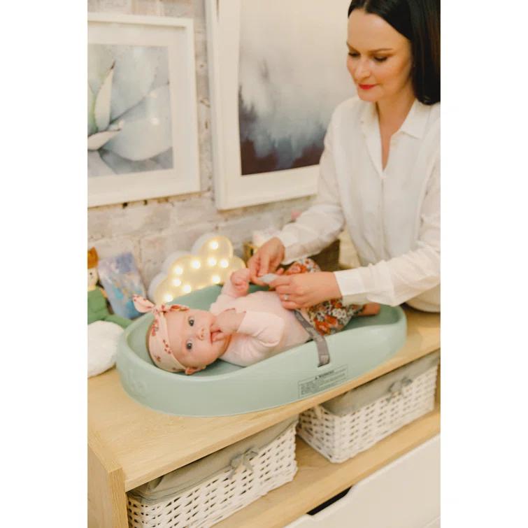 Bumbo Bumbo Diaper Changing Pad, Ergonomic Baby Changing Mat with Safety Belt