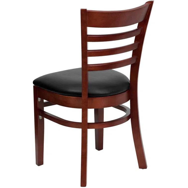 Red Barrel Studio® Ladder Back Wooden Restaurant Chair