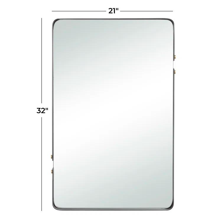 Rockdale Metal Rectangle Wall Mirror