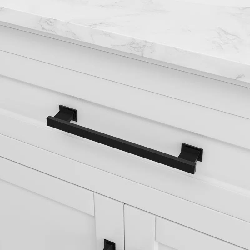 Lark Manor™ Poitra 48'' Single Bathroom Vanity with Engineered Marble Top