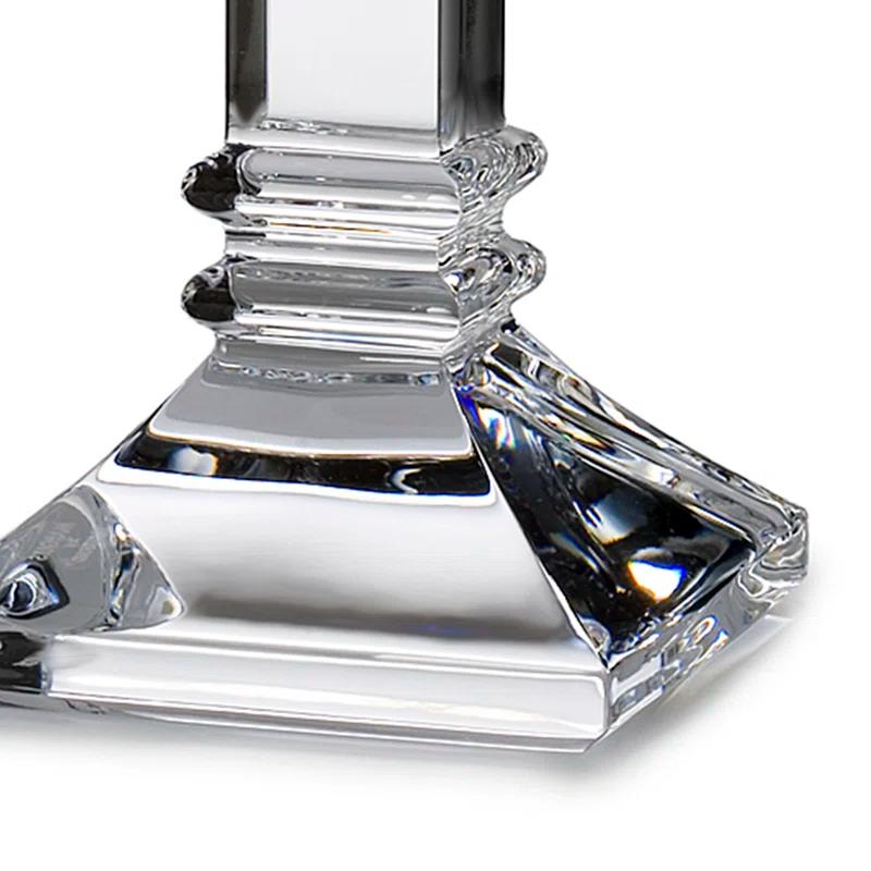 Treviso 2 Piece Crystal Tabletop Candlestick Set (Set of 2)