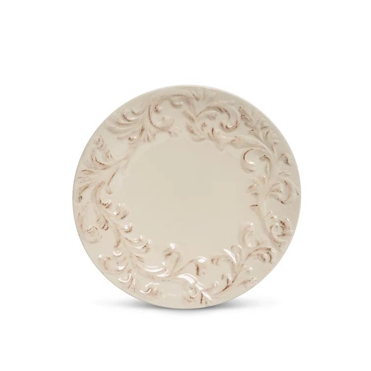 Ophelia & Co. Bromsgrove 11'' Ceramic Salad/Dessert Plate (Set of 4)