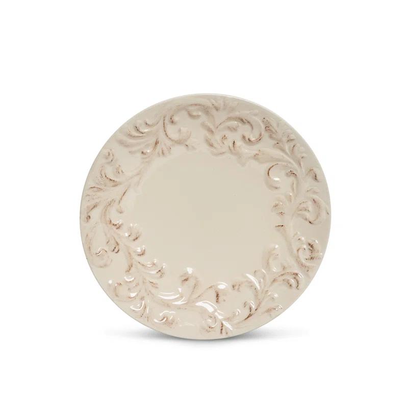 Ophelia & Co. Bromsgrove 11'' Ceramic Salad/Dessert Plate (Set of 4)