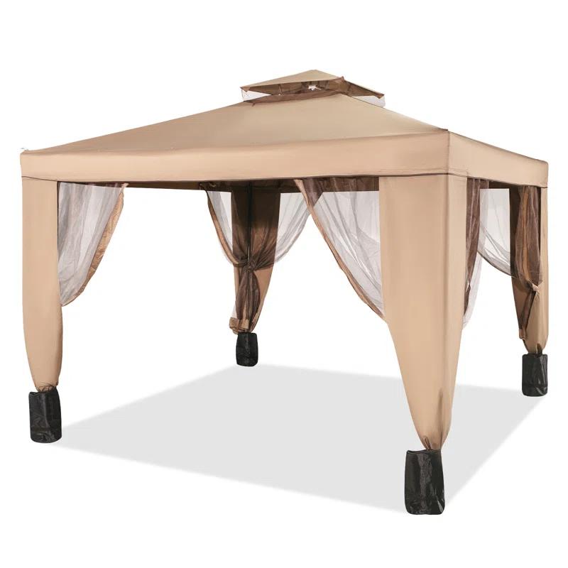 VEVOR 10 Ft. x 10 Ft. Metal Patio Gazebo