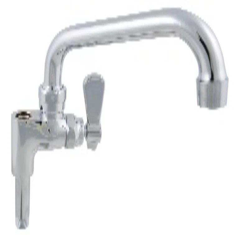 BK Resources Single-Hole Single-handle Bathroom Faucet BKF-AF-12-G