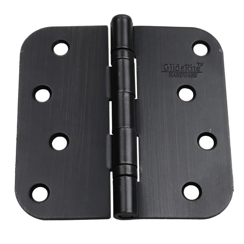 4" H x 4" W Butt Bearing 12 Door Hinges (Set of 12)