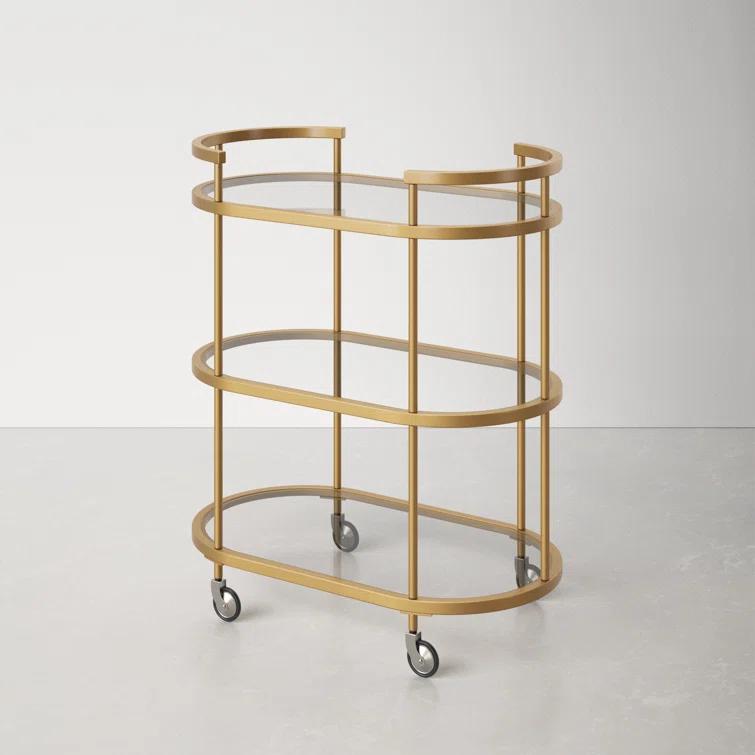 Rosario Metal Bar Cart