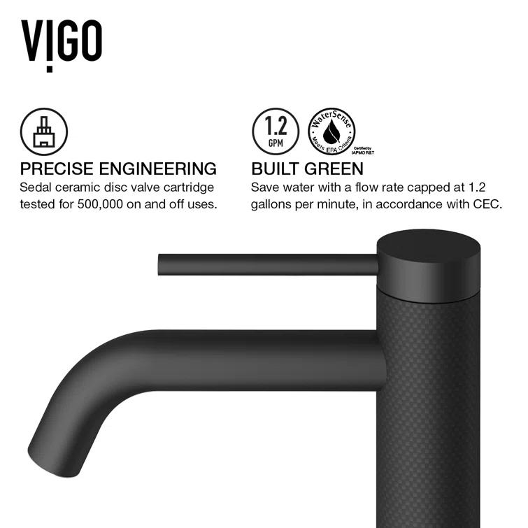 Madison 8" H Single Handle Single Hole Bathroom Faucet