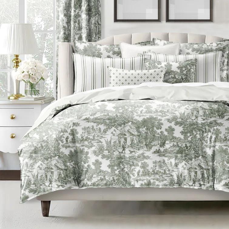 6ix Tailors Fine Linens Au Village Toile Sweet Grass