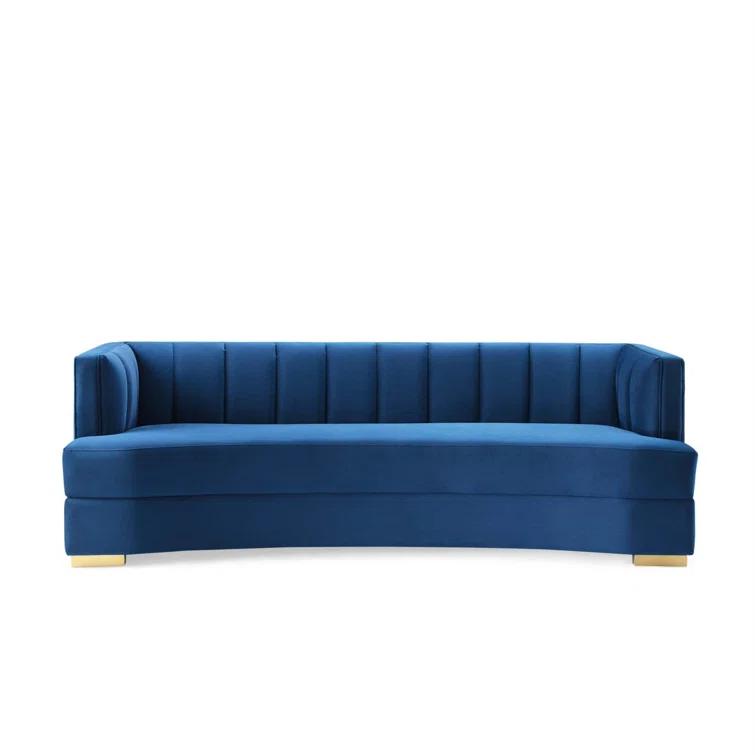 Modway Modway Encompass Channel Tufted Performance Velvet Curved Sofa