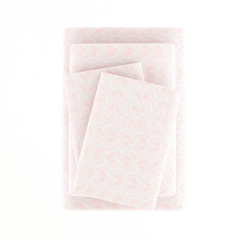 Becky Cameron Kanagy Classic in Pink Microfiber Pattern Sheet Set