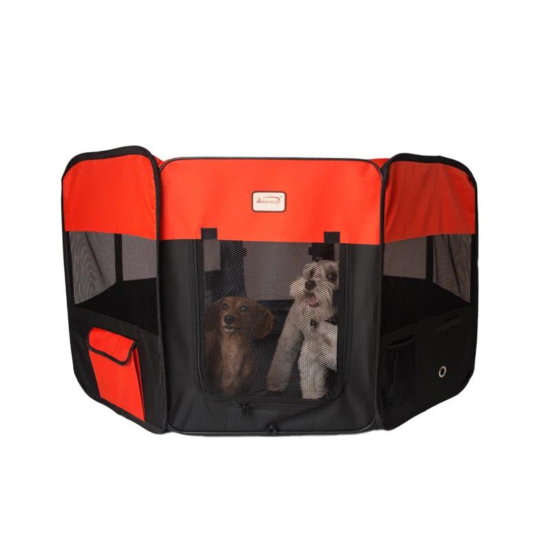 Armarkat 6 Panel Plastic Exercise Pen With Door