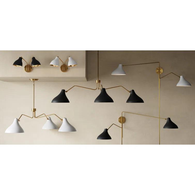 Elyse 2 Light Dimmable Armed Sconce