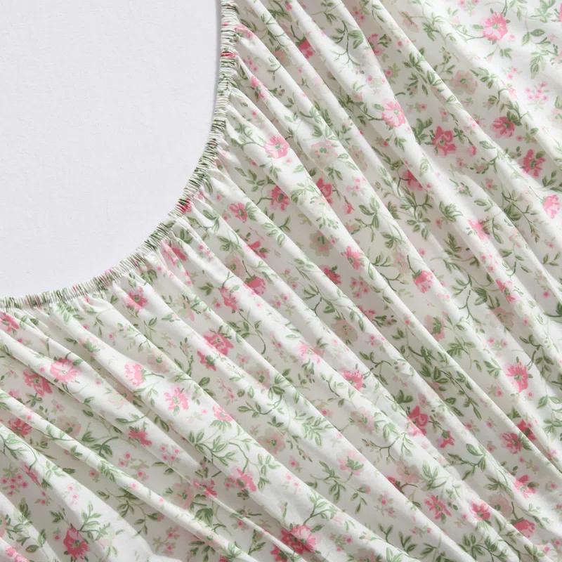 Laura Ashley Printed Cotton Percale Sheet Set