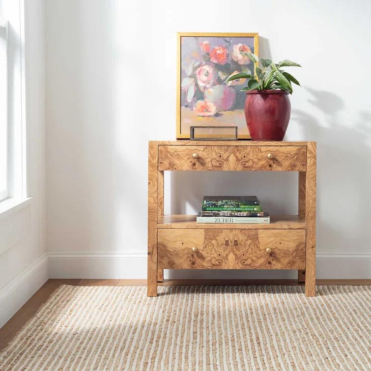 Dash and Albert Rugs Twiggy Natural Handwoven Wool/Jute Rug