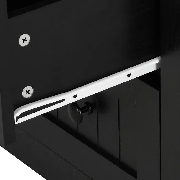 Gracie Oaks Gracie Oaks 64.5'' H Farmhouse Kitchen Pantry Cabinet With Drawers & Adjustable Shelves