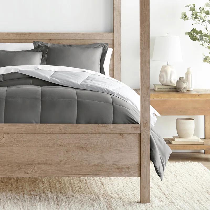 Becky Cameron Reversible Down-Alternative Comforter Bedding Set