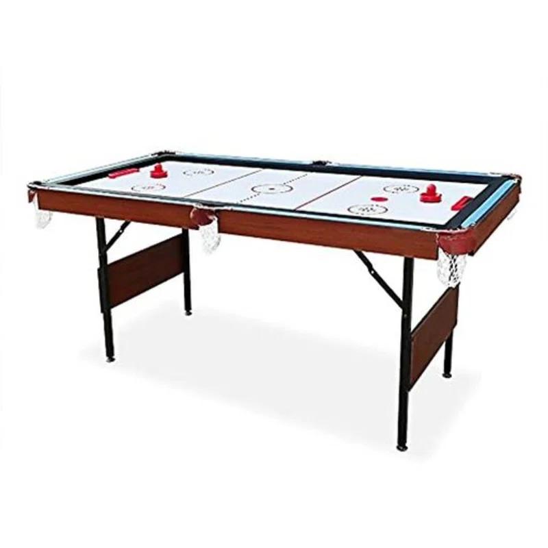 RACK Pool Tables Rack Crux 55 in Folding Billiard/Pool Table (Blue 3-in-1 Multi Game)