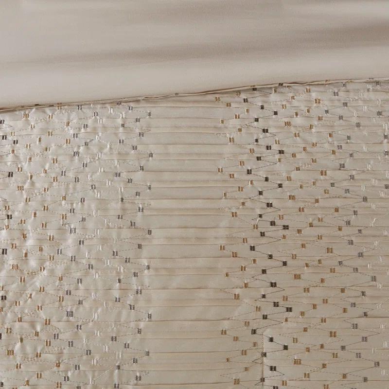 Camelia 8 Piece Embroidered Comforter Set