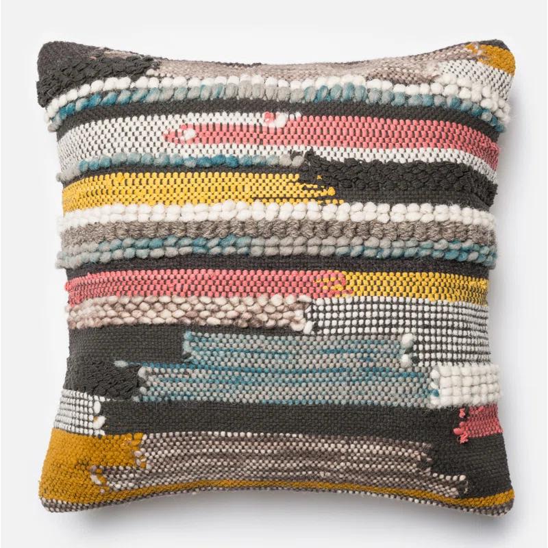 Loloi Rugs Striped Down Throw Pillow
