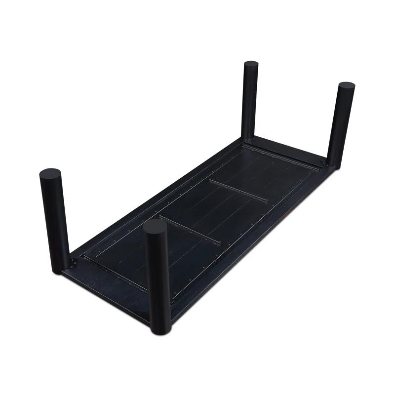 Kirk Dining Table - Black / 96"W