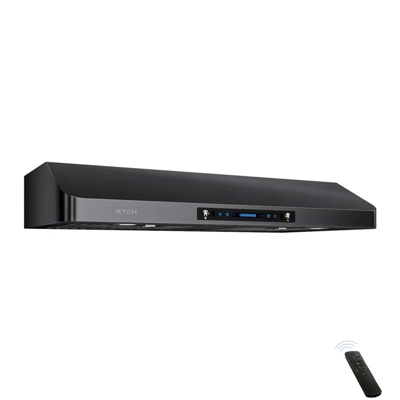 IKITCHEN VIKIO 30" 900 CFM Ducted Under Cabinet Range Hood With Intelligent Control C01-30-BSS